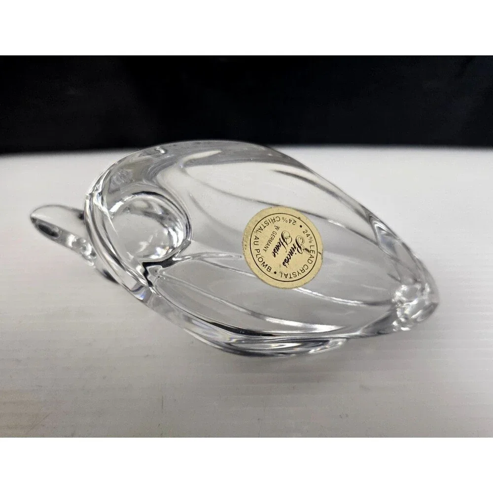 Vintage Princess House Lead Crystal Duck Figurine Paperweight W. Germany 24% - Picture 12 of 12